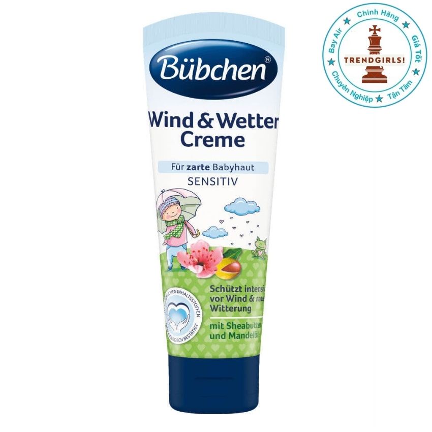 Kem Nẻ Bubchen Soft Creme Đức (20ml/75ml) Cho bé từ sơ sinh