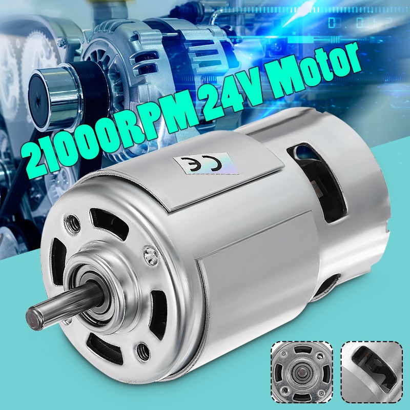 Mô Tơ Động Cơ 775 DC Max 21000 RPM DC 12V-24V Không Ồn Chất Lượng Cao