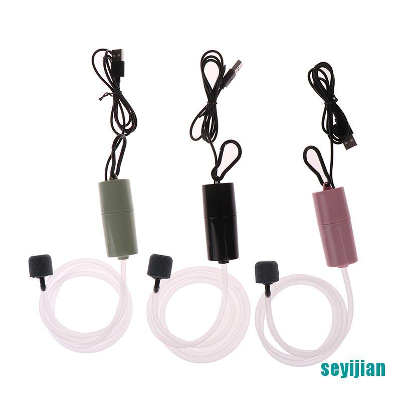 Máy Bơm Oxy Tiết Kiệm Năng Lượng Cổng USB Cho Bể Cá
