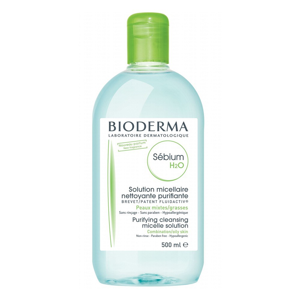 FREESHIP TOÀN QUỐC - Tẩy Trang Bioderma Senbio  Créaline 500ml chính hãng (Nắp Nhấn-Nắp Bật) ⓓⓐ