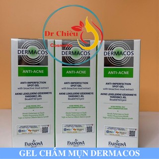 Kem ngừa mụn DERMACOS ⚜️CHÍNH HÃNG⚜️ Farmona Dermacos Anti Acne Matting Cream 50ml - Trị mụn kháng khuẩn