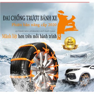 [ĐAI VƯỢT Ổ , BÁN CHẠY] Đai Chống Trơn Trượt Bánh Xe Khi Đi Trên Các Cung Đường Bùn Lầy ,Trơn Trượt , Đèo Hiểm Trở