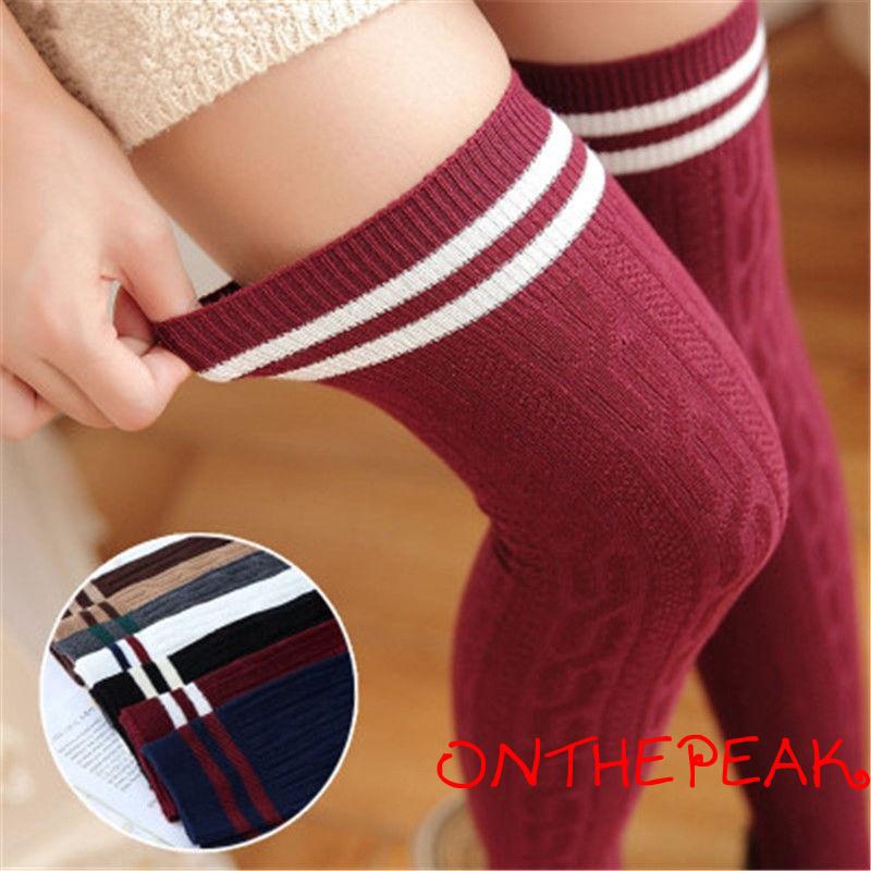 Vớ len cao co giãn tốt dành cho nữ