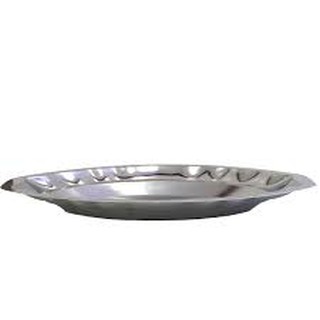 Dĩa hạt xoài inox cạn lòng