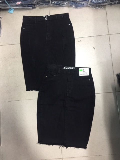 váy jeans bút chì xẻ sau | BigBuy360 - bigbuy360.vn