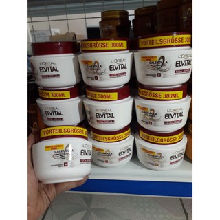 🌼🔔Kem ủ tóc Loreal Elvital dưỡng tóc mềm mượt