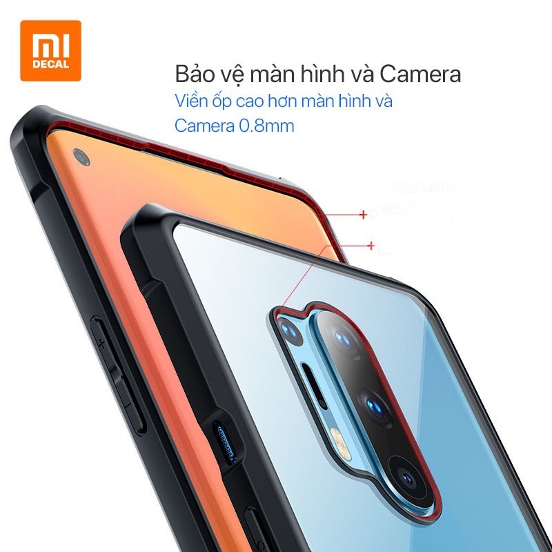 Ốp lưng XUNDD OnePlus 11 / 12R / 10T / Oneplus 12 / ACE 2V / Nord  3 / Oneplus Ace 2 Pro / 8 , Mặt lưng trong, Viền TPU