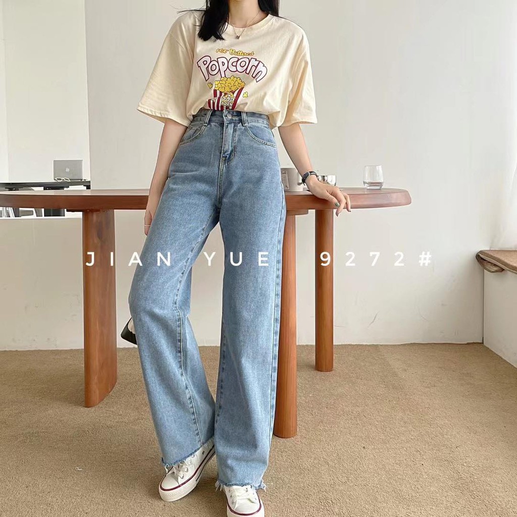 QUẦN JEAN SUÔNG TUA RUA GẤU QS9272