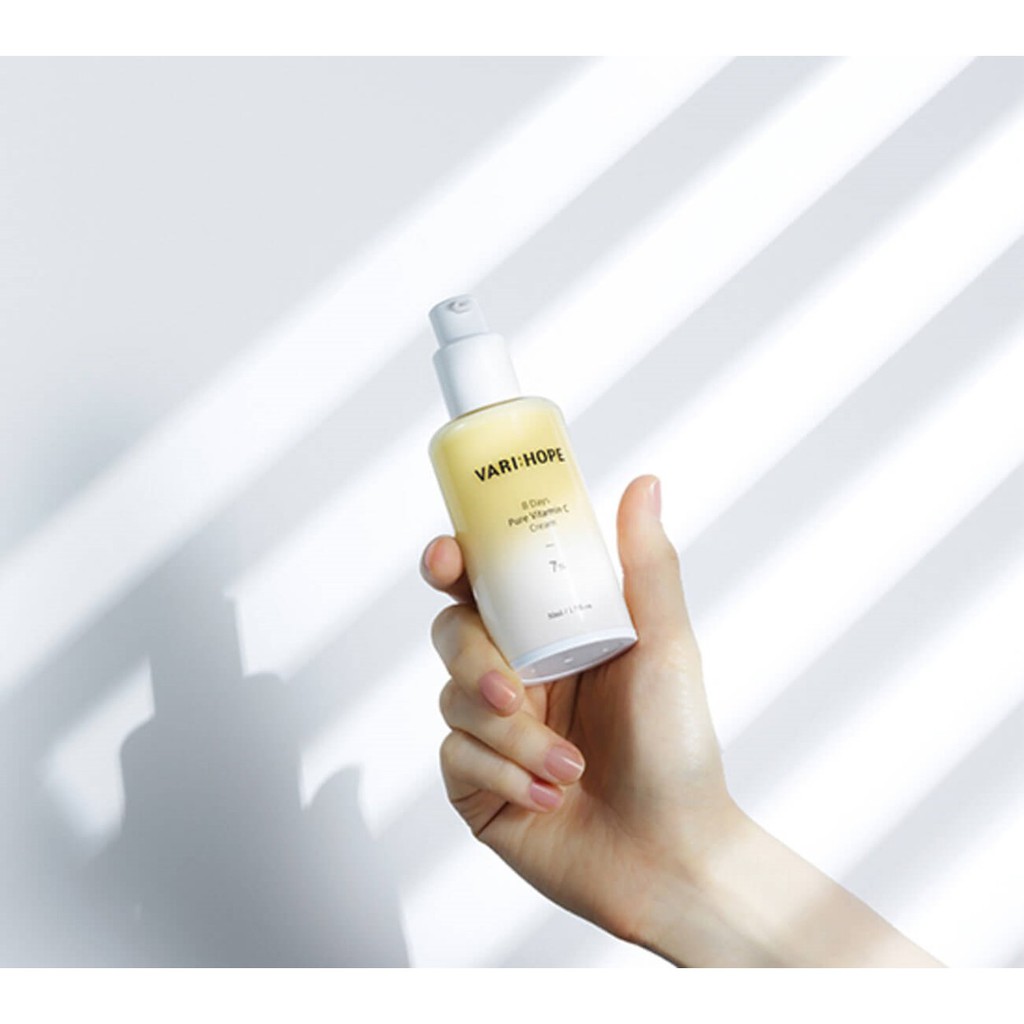 Kem Dưỡng Trắng Da Trong 8 Ngày VariHope 8 Days Pure Vitamin C Cream 50ml | BigBuy360 - bigbuy360.vn