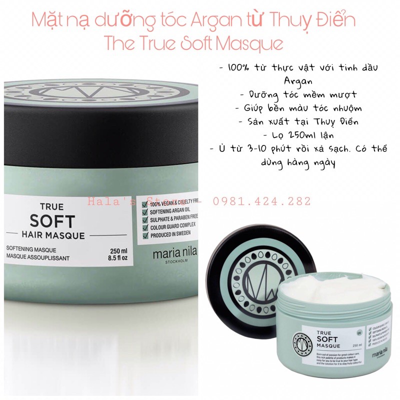 Mặt nạ ủ tóc True Soft Hair Masque Maria Nila