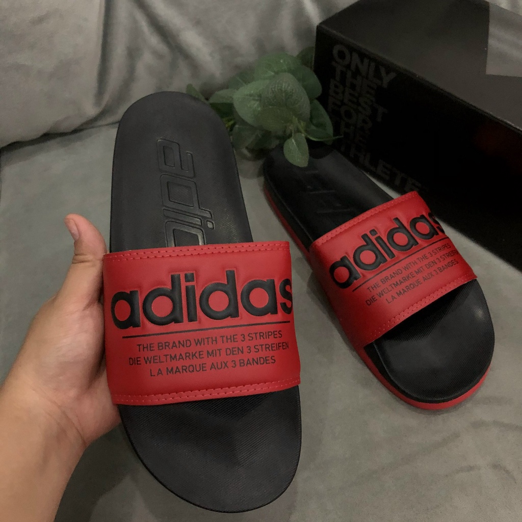 [ Hoàn tiền nếu không chất lượng ] Dép adidas thể thao nmd quai đỏ