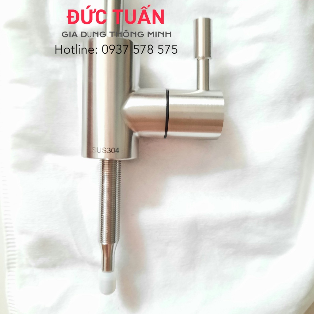 Vòi máy lọc nước inox 304 cao cấp chống rỉ sét - vòi nối nhanh đơn giản