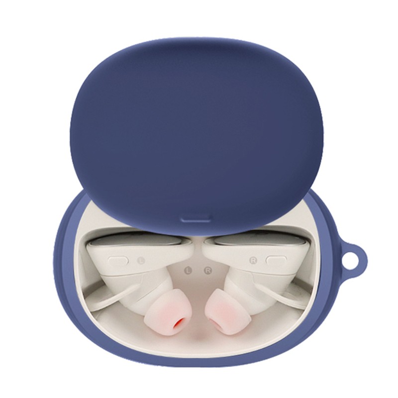 (3C) Ốp Lưng Silicone Mềm Chống Sốc Có Móc Khóa Cho Tai Nghe Tương Thích With - Soundcore Liberty 2 Pro