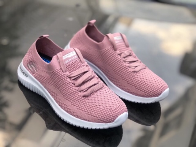 ✔️GIÀY SKECHERS NỮ SIÊU NHẸ( hồng, xám) ! GIẢM GIÁ 20 % !!! . : `