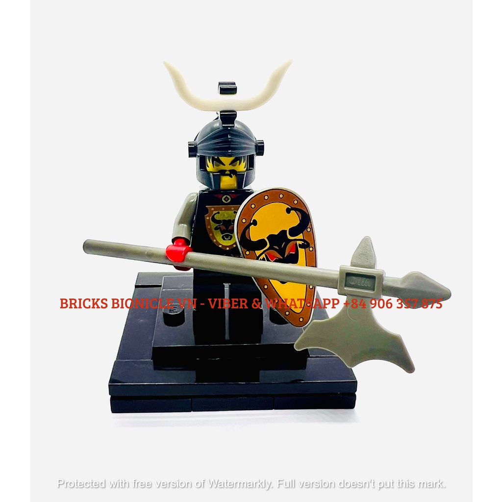LEGO MINIFIGURES - ĐỒ CHƠI XẾP HÌNH NHÂN VẬT LEGO CASTLE SYSTEM - CEDRIC THE BULL - CEDRIC ĐẦU BÒ