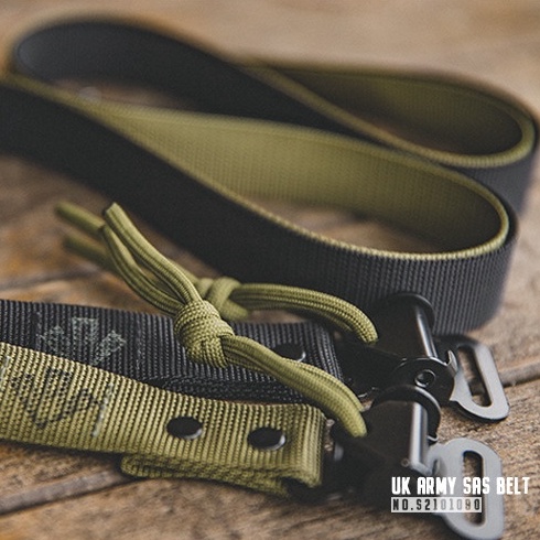 Thắt Lưng Khóa Cài Tự Động Màu Xanh Lá Quân Đội Mỹ Thời Trang Dành Cho Nam