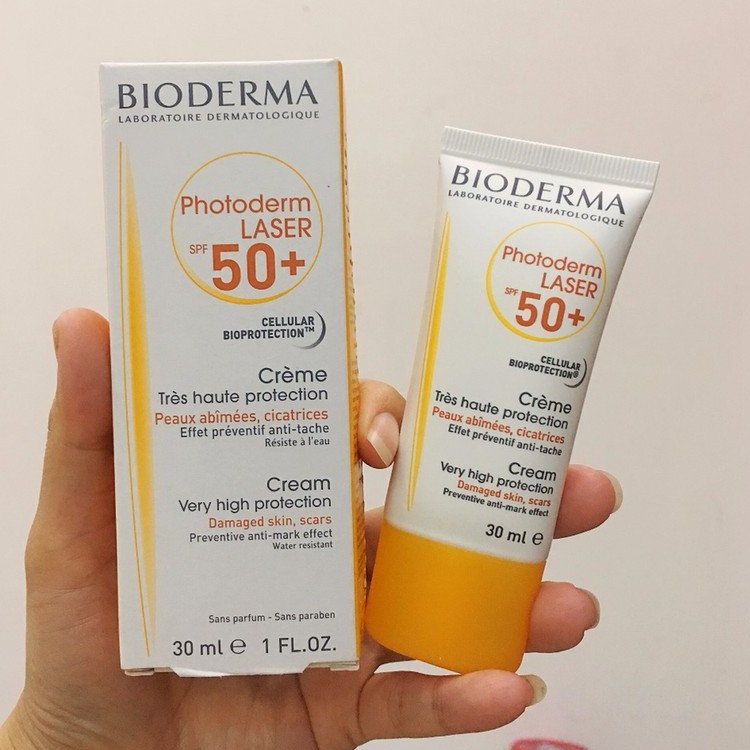 Kem Chống Nắng Mờ Thâm Mụn Bioderma Photoderm Laser SPF 50+