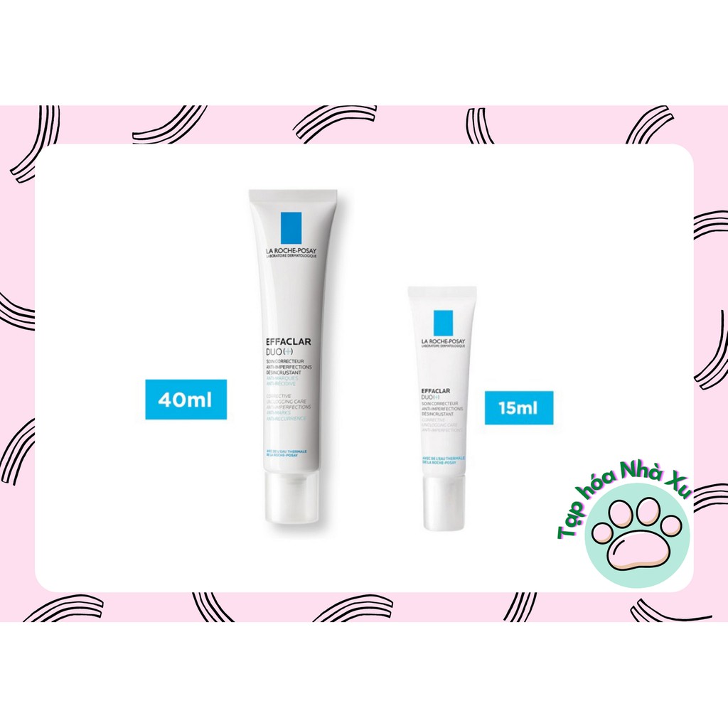 [CHÍNH HÃNG] Kem dưỡng giảm mụn, ngừa thâm La Roche Posay Duo+ 15ml/40ml