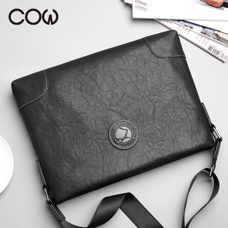 Túi đeo chéo vai bằng da phong cách Pháp thời trang cho nam C-9808 | BigBuy360 - bigbuy360.vn