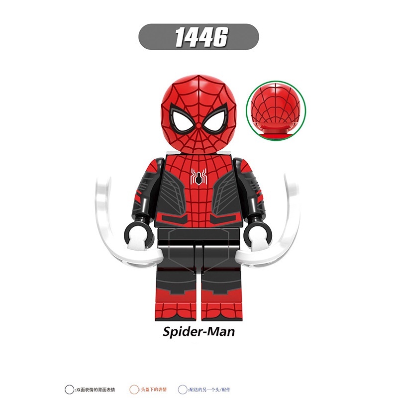 Bộ Đồ Chơi Lắp Ráp Mô Hình Người Nhện Cho Bé