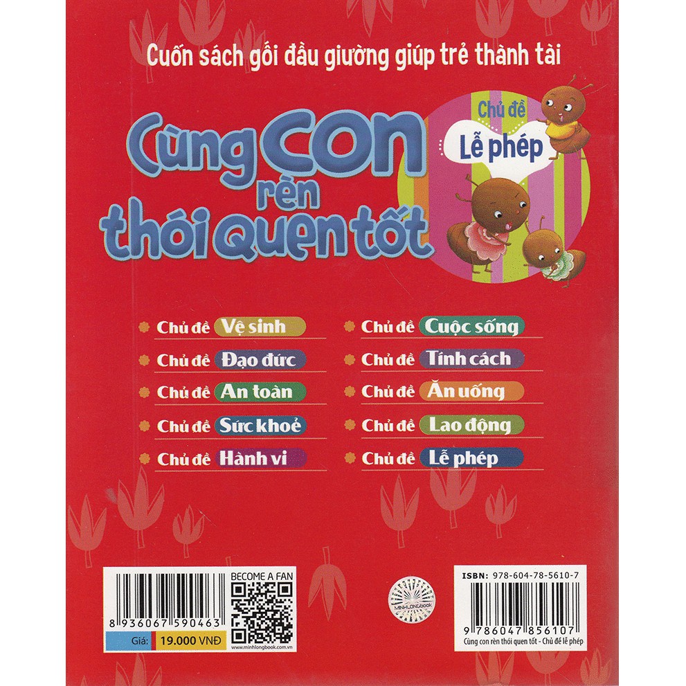 Sách: Cùng con rèn thói quen tốt Lễ Phép TSTN