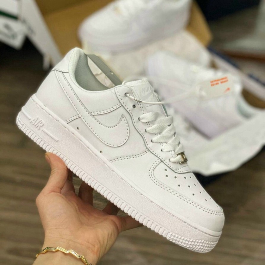 Giày Nike_Trắng Air Force 1, Giày AF1 Trắng Full Box  Free Ship Toàn Quốc