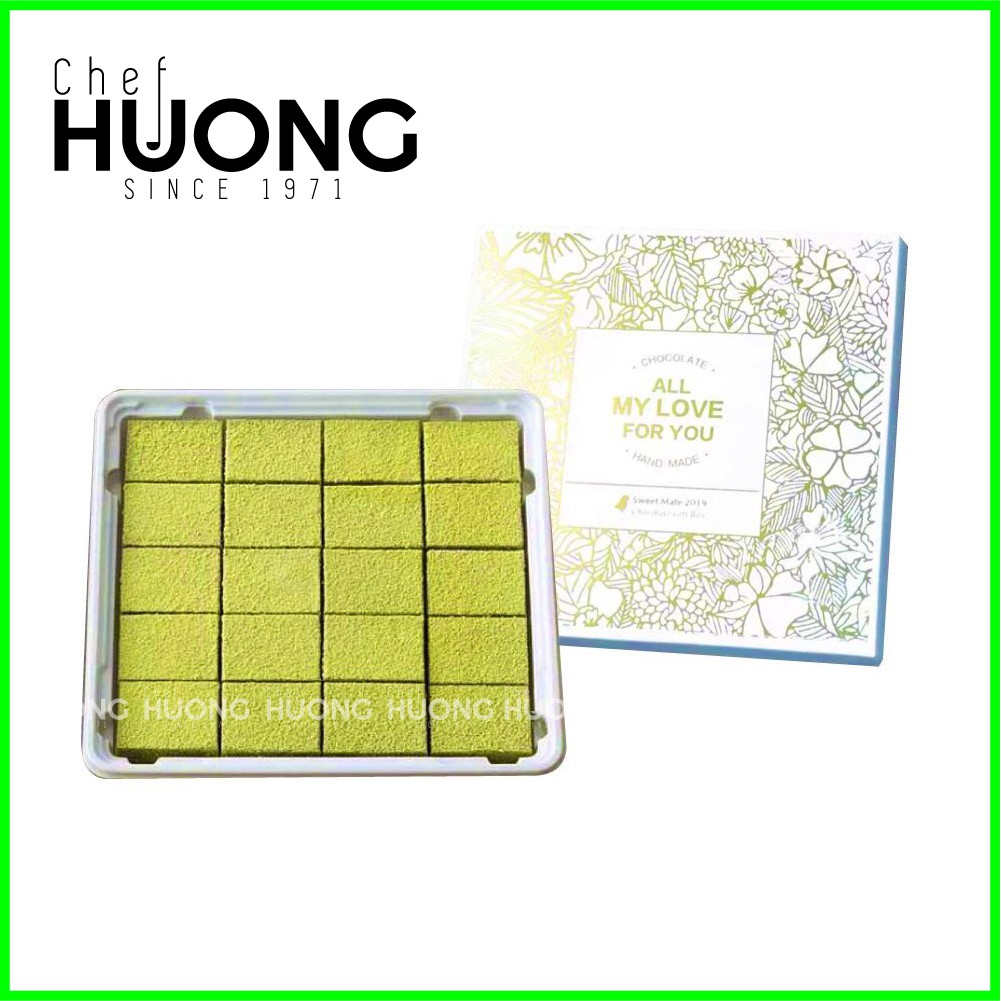 [Siêu ngon-Sạch-Không chảy] Socola tươi Nama Chocolate Matcha - Sô cô la vị trà xanh Nhật Bản - Chef Hương | BigBuy360 - bigbuy360.vn