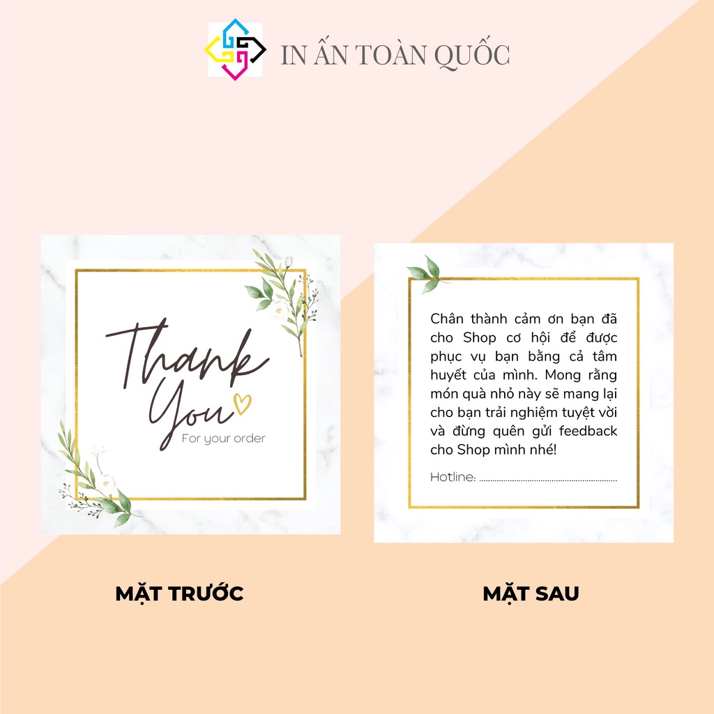 100 card cám ơn, card Thank you sáng tạo độc đáo hợp trend  dành riêng cho shop bán hàng