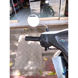 Gương kiếng tròn thời trang lắp các loại xe 10 ly và 8ly