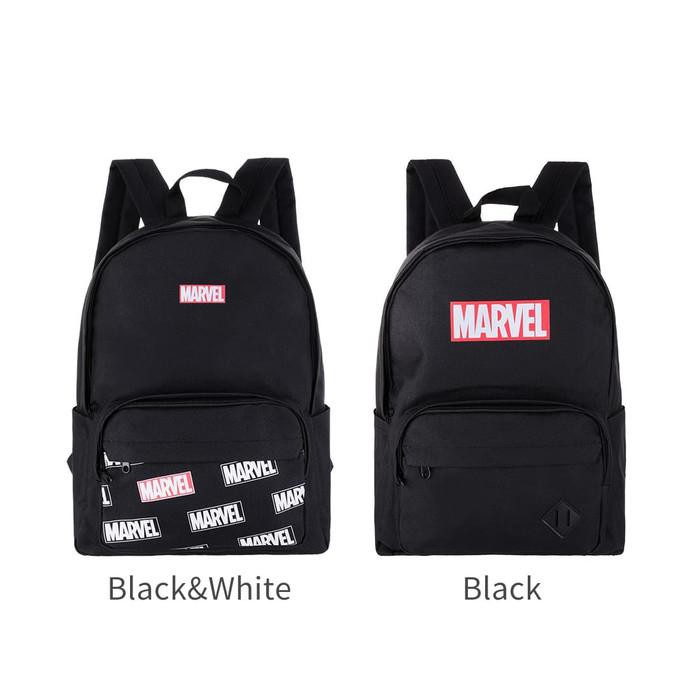 Ba Lô Miniso In Hình Marvel Độc Đáo Cá Tính Đen