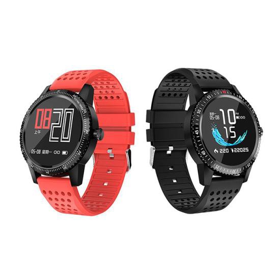 LEMFO T1 Smartwatch IP67 Không Thấm Nước Thiết Bị Đeo Theo Dõi Nhịp Tim Màu Hiển Thị Th