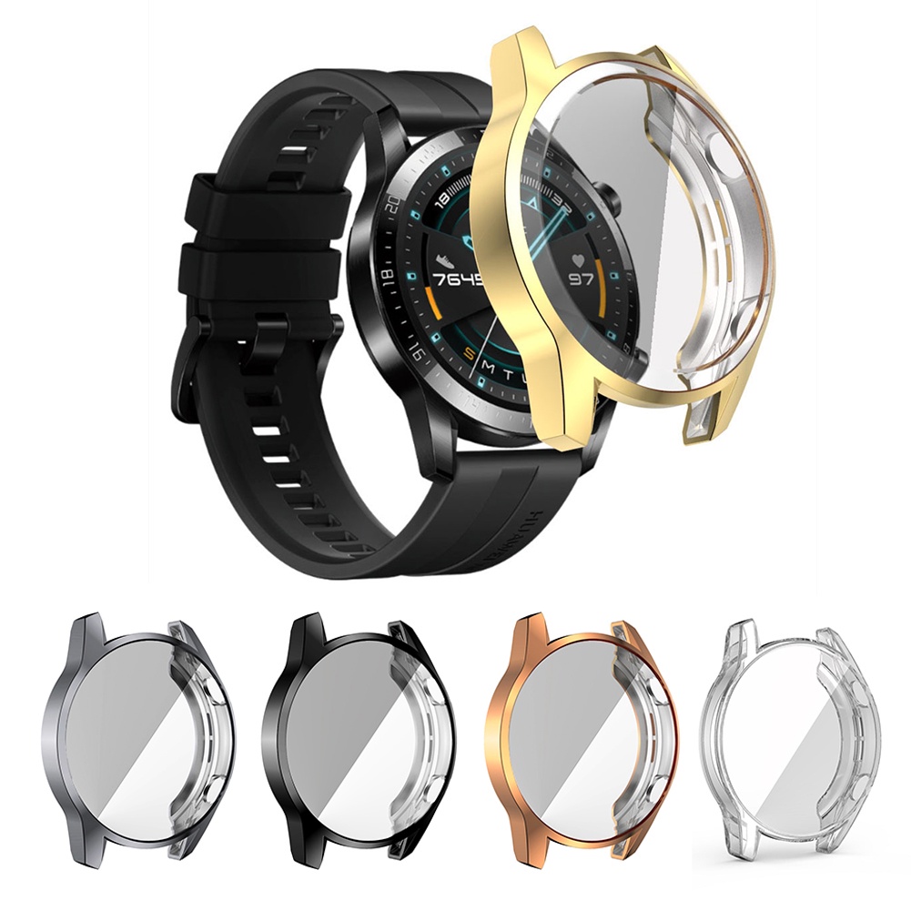 Ốp Nhựa TPU Bảo Vệ Màn Hình Đồng Hồ Huawei Watch GT2 42mm 46mm