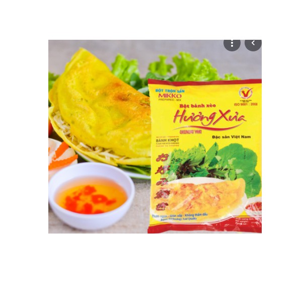 Bột bánh xèo hiệu Hương xưa Mikko 500g