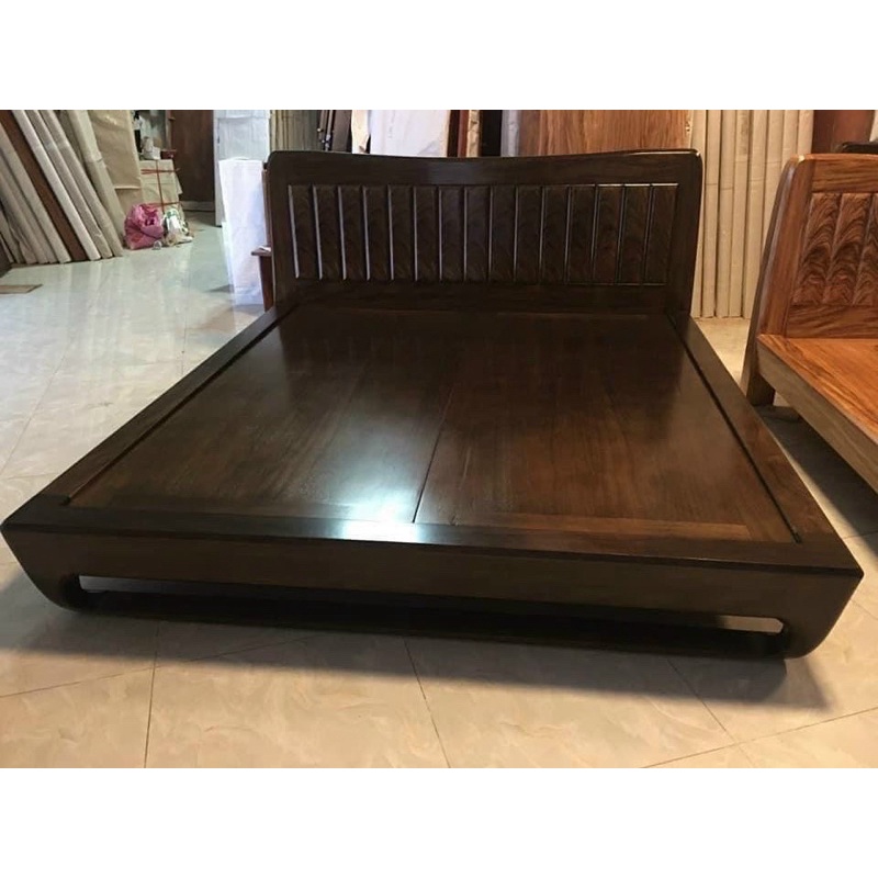 GIƯỜNG GỖ TỰ NHIÊN SỒI HÀNG CAO CẤP