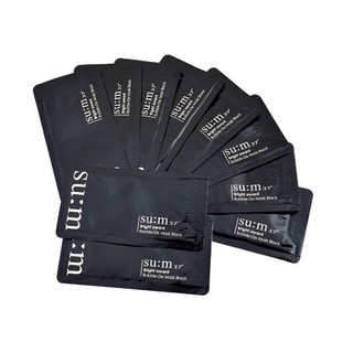 Miếng Mặt nạ thải độc da sủi bọt Sum 37 Đen / Trắng