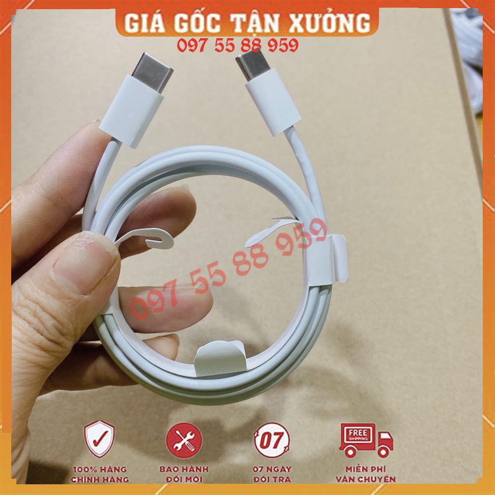 🔥Free Ship🔥Dây sạc zin Type C to Type-C cho tablet táo Pro 9.7 icnh .11 12.9 .. 🔥Free Ship🔥