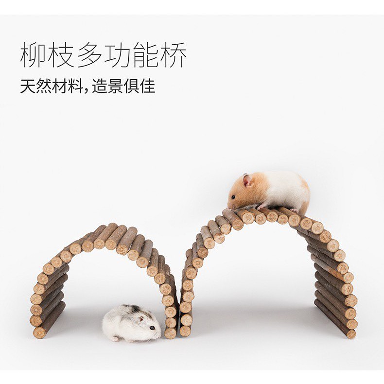 Thang gỗ các loại dành cho hamster / thỏ / bọ / sóc / fat tail/ ...