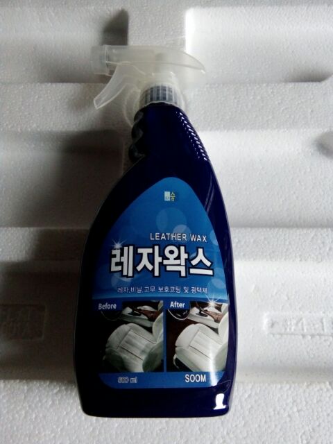 Dung dịch làm sạch đồ ghế da leatherwax 500ml Hàn Quốc - MITUHOME