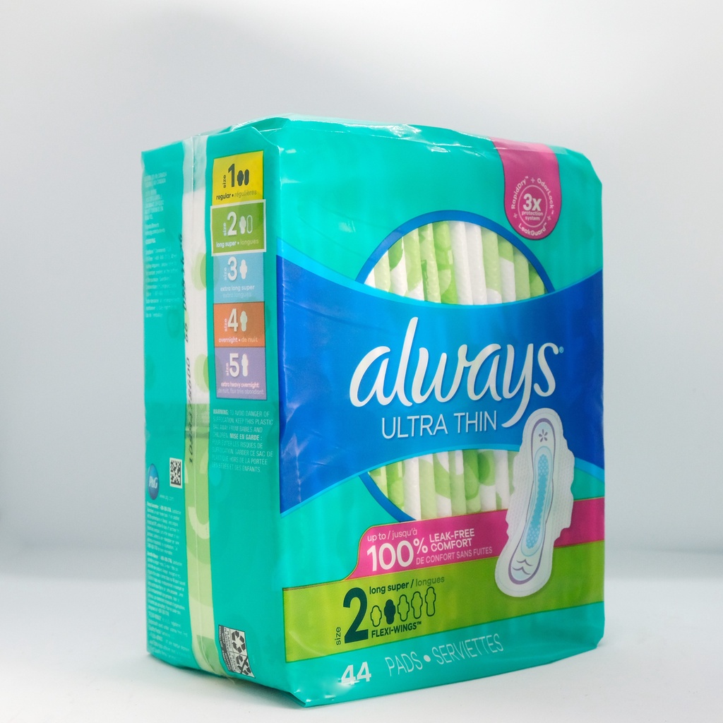 BĂNG VỆ SINH ALWAYS ULTRA THIN  - Size 2