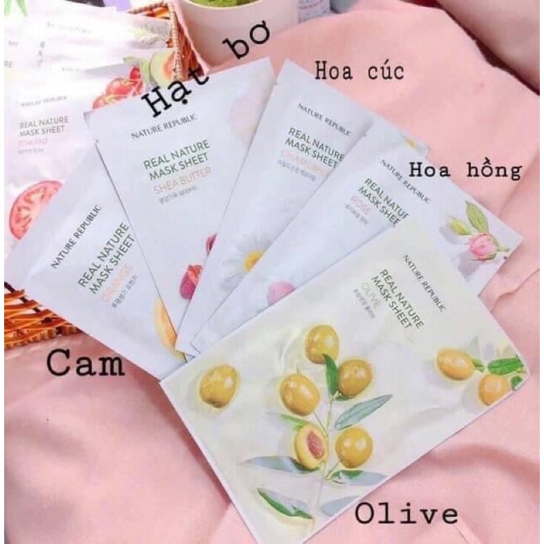 Mặt Nạ Giấy Nature Republic Dưỡng Da Hàn Quốc Mẫu Mới "19.october" | BigBuy360 - bigbuy360.vn