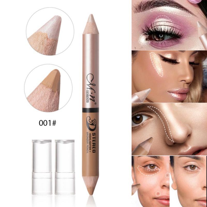 Bút bắt sáng kiêm tạo khối 2 trong 1 thiết kế hai đầu trang điểm tiện dụng thương hiệu Menow
