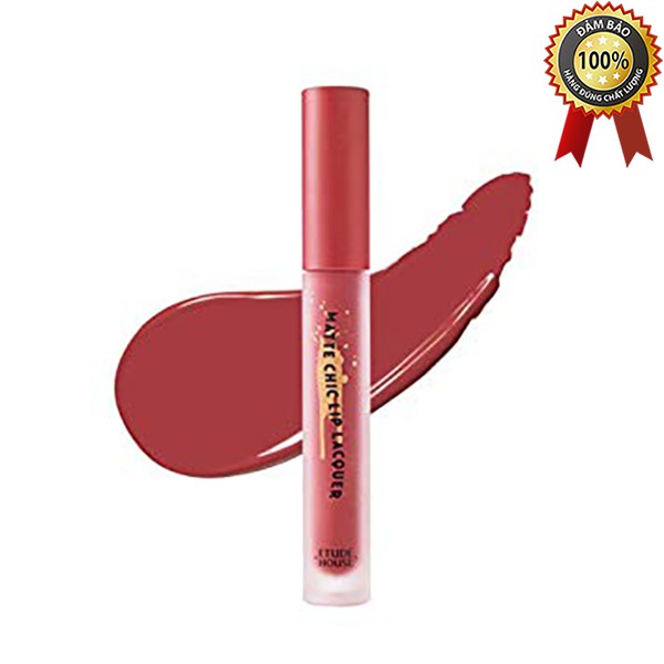 Son Kem Lì Matte Chic Lip Lacquer Wendy Brown #BR401