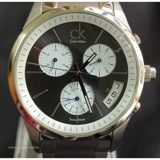 [FREE SHIP] Đồng hồ si - Thụy Sĩ - Nam/Nữ - CK Calvin Klein Chronograph >>> HÀNG CHÍNH HÃNG / BẢO HÀNH 6 THÁNG