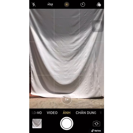 Phông vải trắng 2m*1,6m dùng chụp ảnh, quay video tiktok, livestream