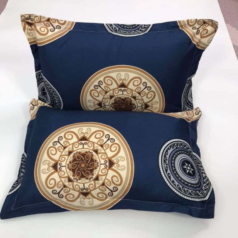 1 đôi (2 chiếc )Vỏ gối đầu cotton boly