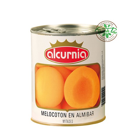 Đào Ngâm Alcurnia Lon 850gr