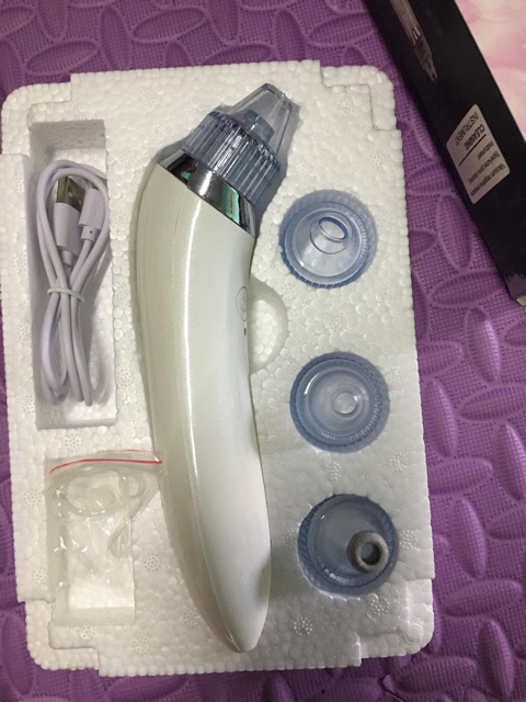 Máy hút mụn siêu sạch (tặng bộ nặn mụn + dây sạc điện thoại) | BigBuy360 - bigbuy360.vn