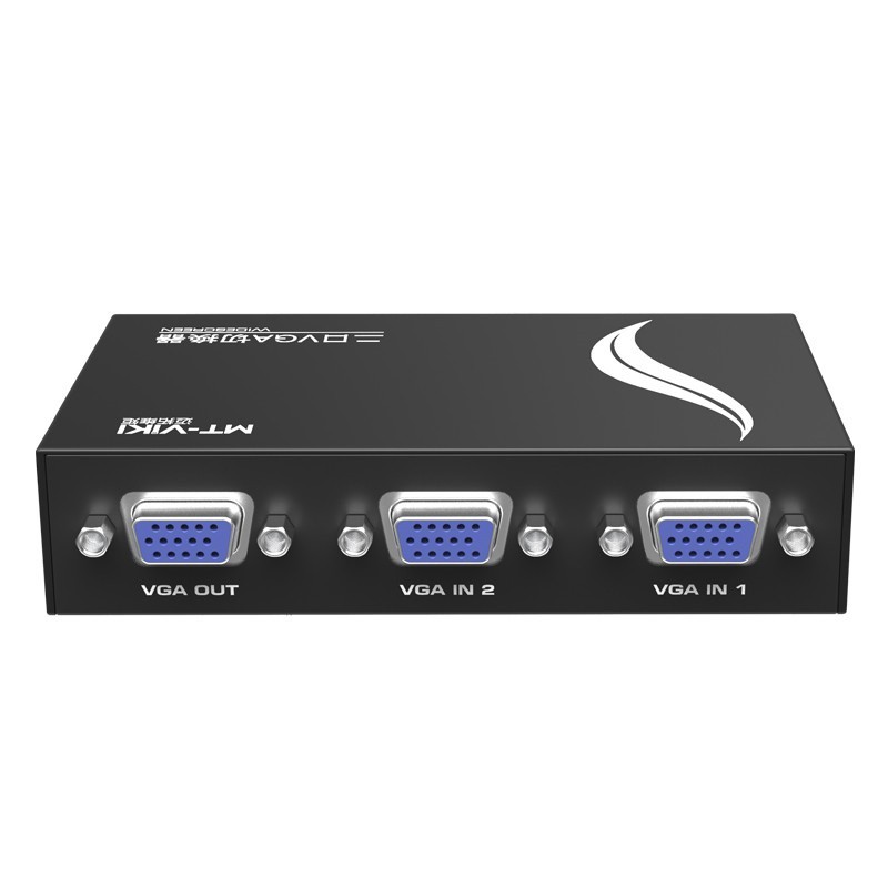 Bộ gộp VGA 2 vào 1 ra MK-VIKI (2 Port VGA Switch)