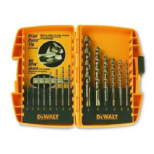 Bộ mũi khoan 12 chi tiết Dewalt DW2735P Chính hãng