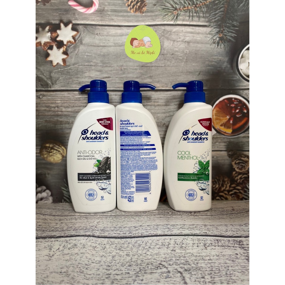 Dầu gội Head Shoulders  SẠCH GÀU Thái Lan 450ml
